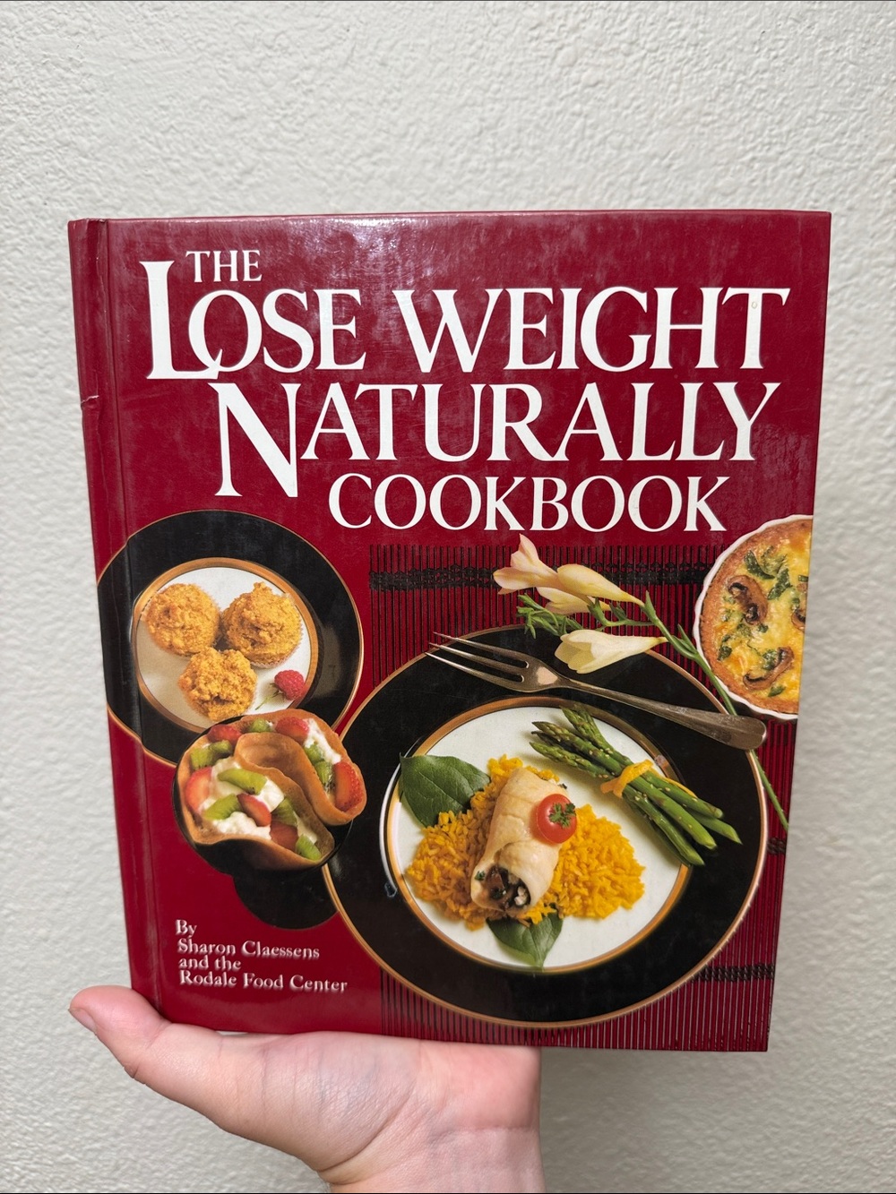 The Lose Weight Naturally Cookbook - Red Hardcover
